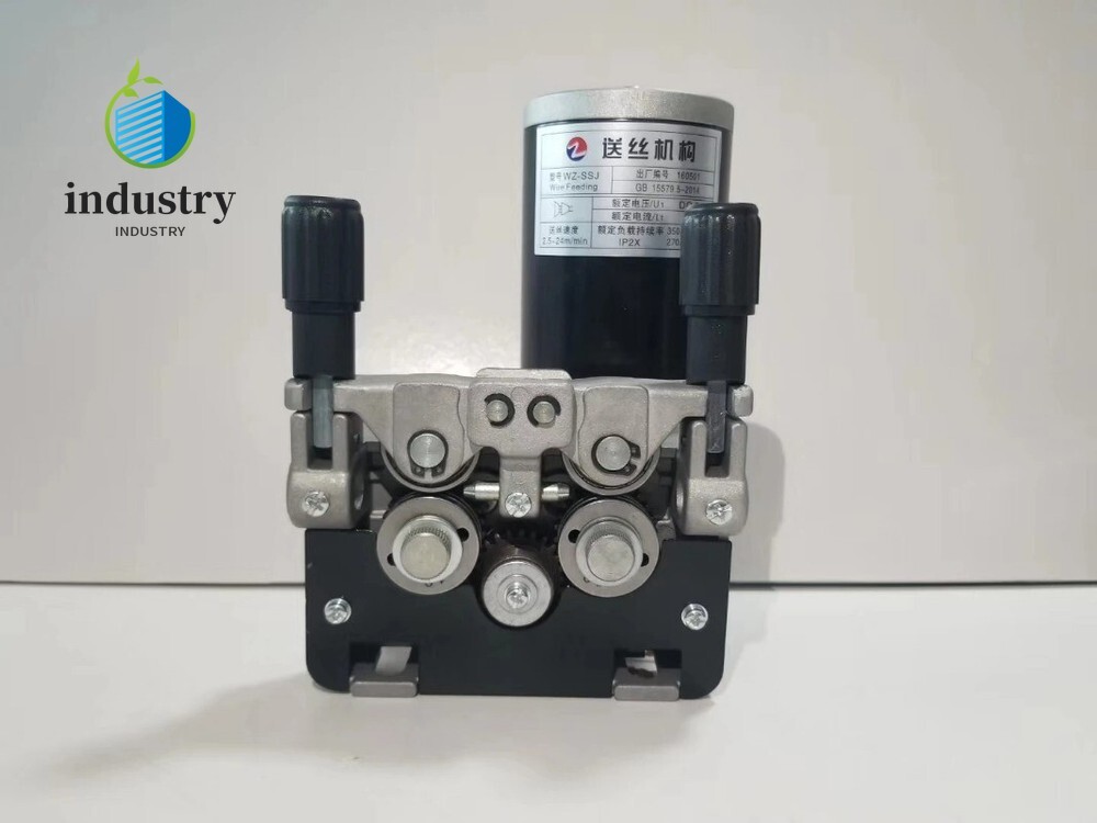 DC 24V Welding Wire Feeding MIG Vertical Dual-drive Motor Assembly Wire Feeder