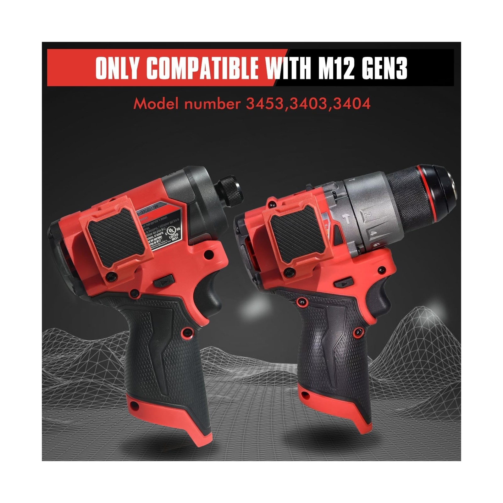 2 Pack Magnetic Bit Holder for Milwaukee M12 GEN3, Magnetic Tool Holder with …
