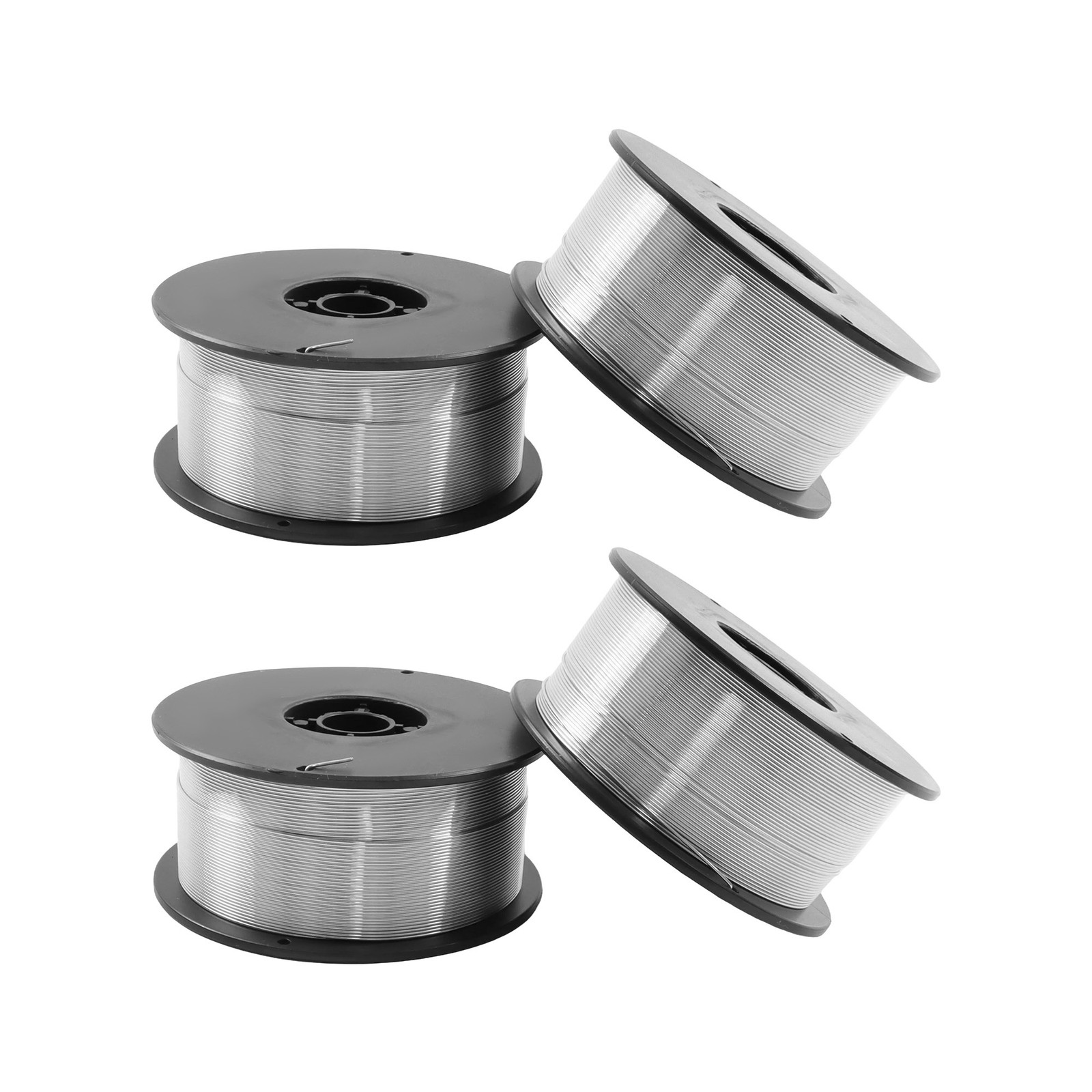 4 Pack ER4043 0.035 Inch (0.9 mm) Aluminum MIG Welding Wire (1-Lb Roll)