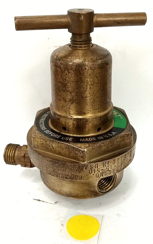 VICTOR MEDALIST 1/4″ NPT COMPRESSED GAS REGULATOR BRASS 250-15-510