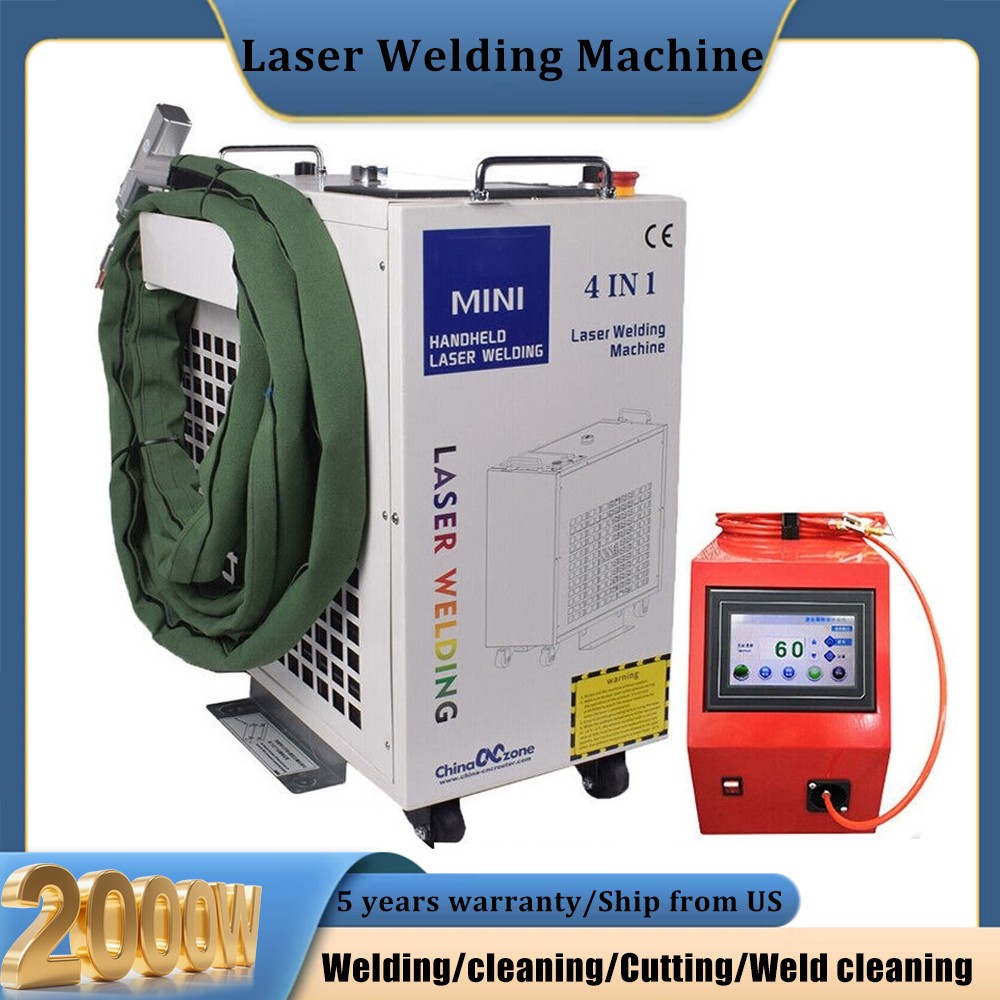 BWT 2000W 4 IN 1 Fiber Laser Welding Machine Laser Cutting Cleaning Machine US