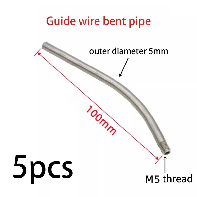 Laser Welding Wire Feed Straight Pipe Guide Wire Nozzle For Laser Weld Gun Head