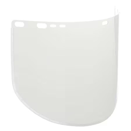 Jackson Safety 29091 Face Shield Visor, Clear Visor, 9″ Height, Uncoated Lens,