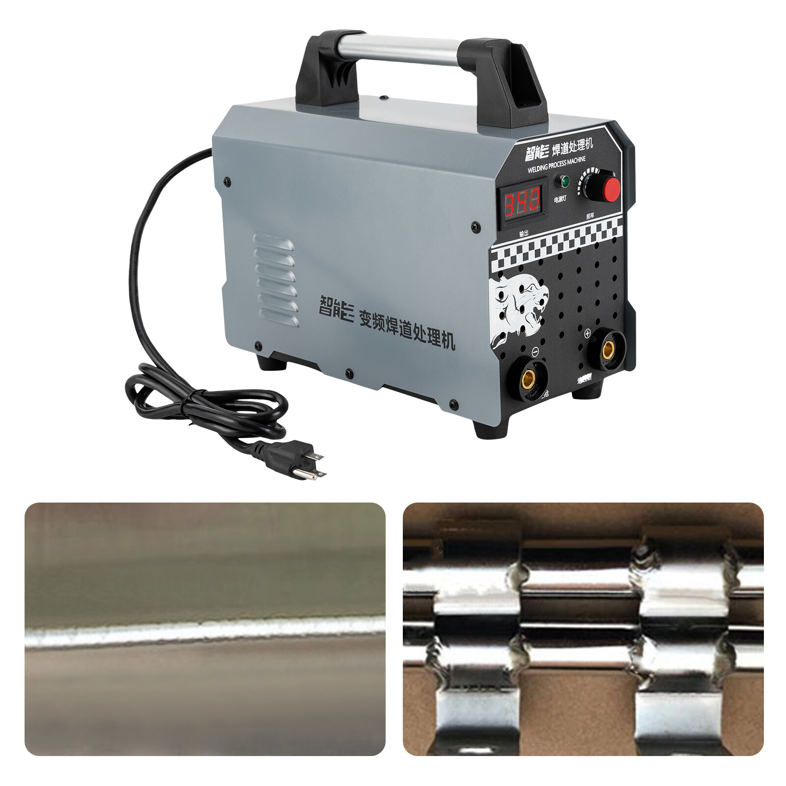 Weld Cleaning Machine For Metal/arc/laser Welding 1000W Welding Bead Processor