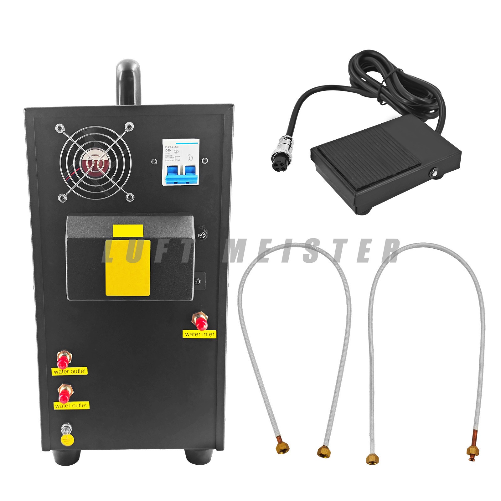 15KW High Frequency Induction Heater Metal Melting Furnace Portable Machine NEW