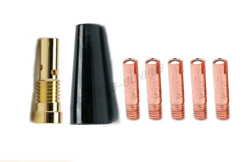 7pcs 68887 Nozzle Tip Kit For Chicago Electric 90 AMP Flux Wire Feed Welder