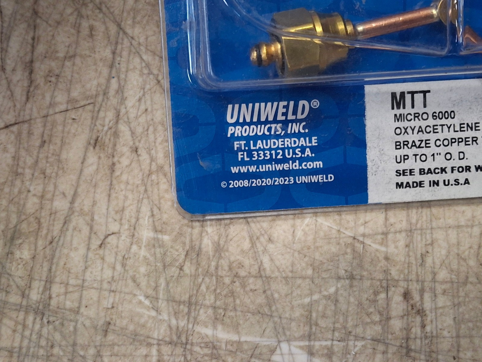 Uniweld MTW-2 MICRO 6000 Welding Tip #2