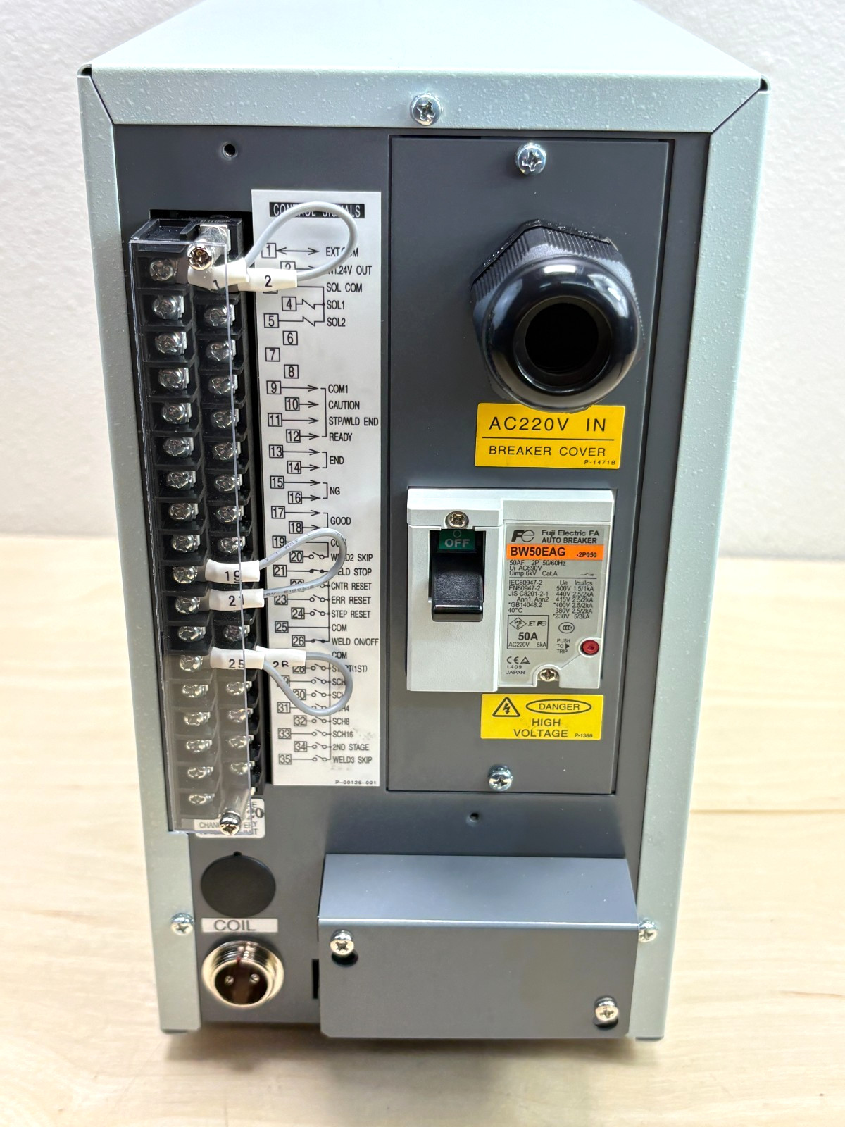 Miyachi MEA-100A-01-20 Welding Power Supply, MEA-100A