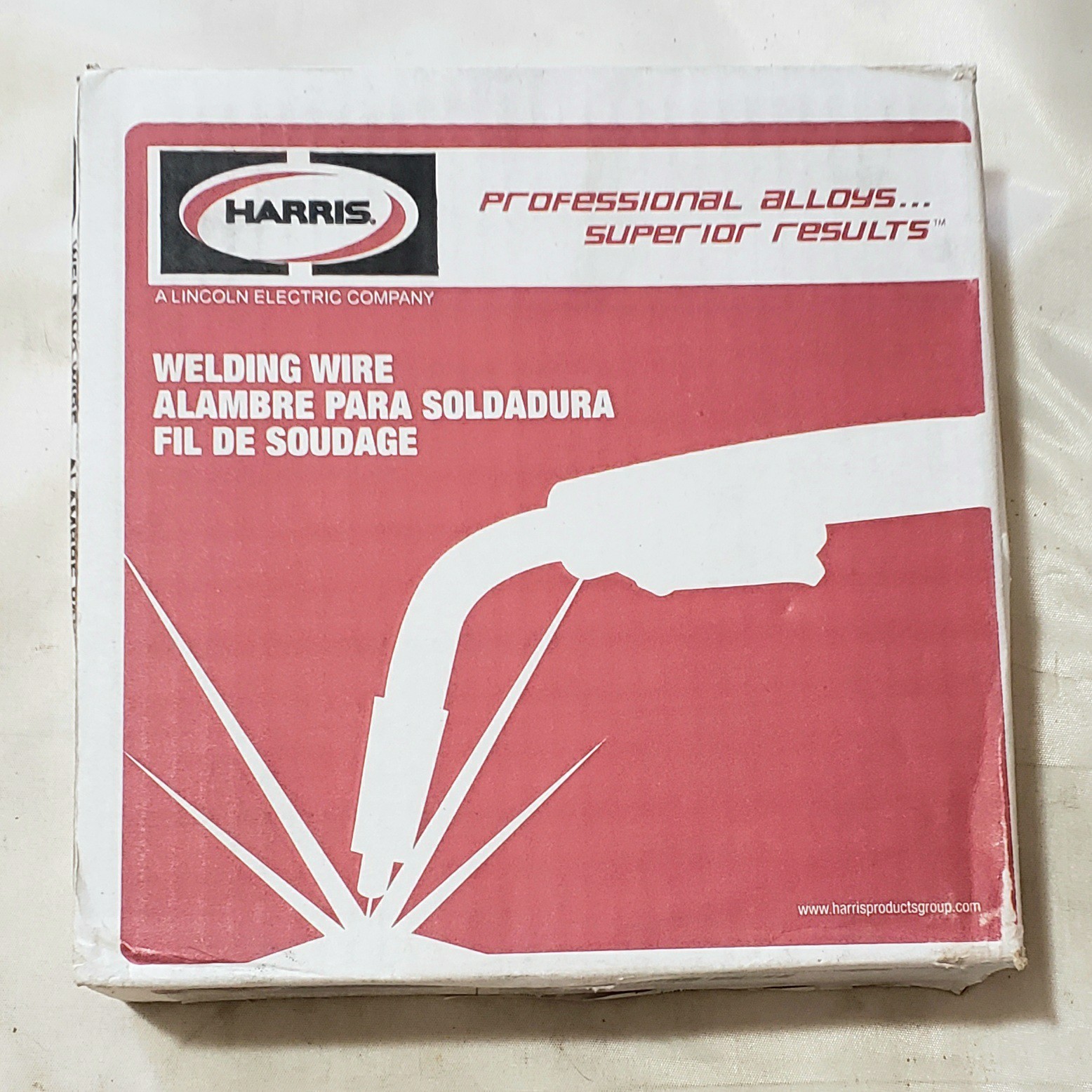 Harris 308L Stainless Steel Solid MIG Welding Wire .030 10 lb. Spool 0308LE5