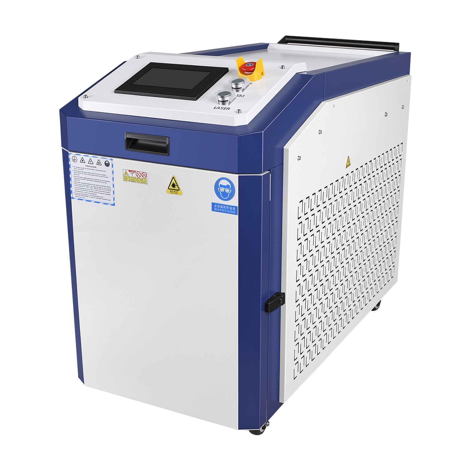 Raycus 2000W 4IN1 Welder Laser Welding/Cutting/Cleaning Machine Dual Wire Feeder