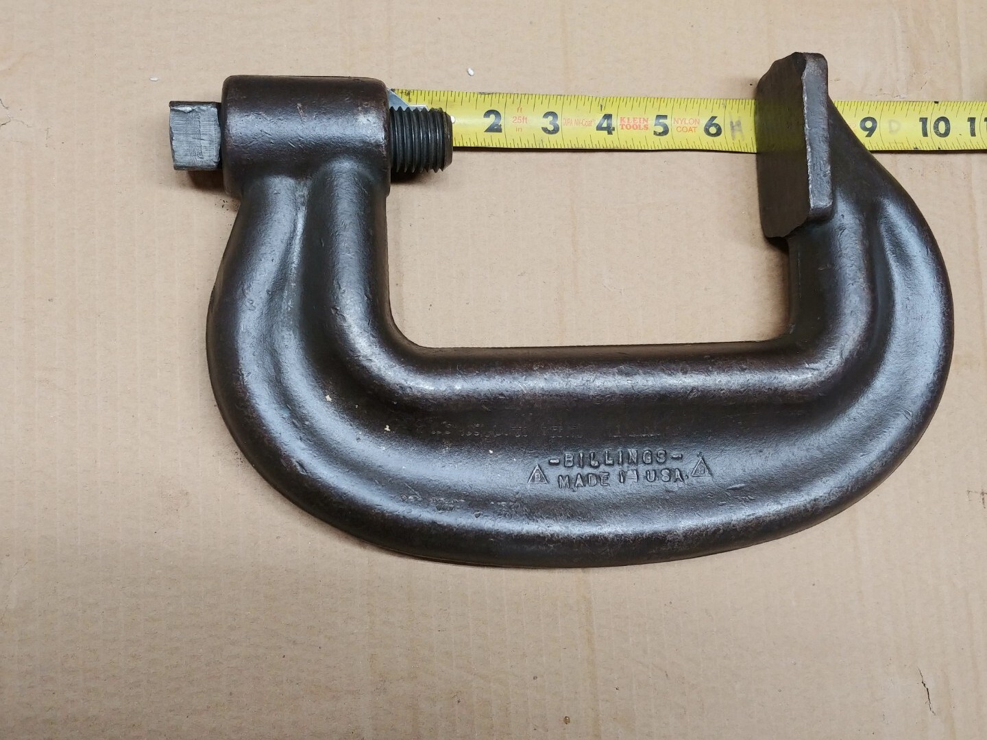 BILLINGS 6 in Bridge Clamp Heavy Service Forged MADE IN USA