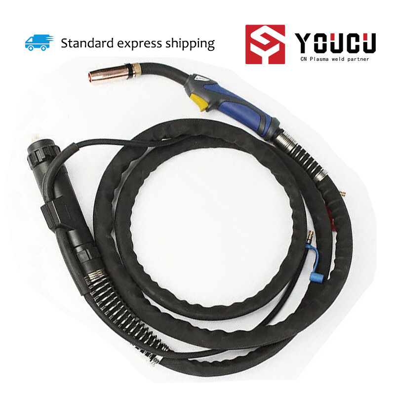 YOUCU For Binzel Type 1PCS 3m 5m 555D Water Cooled Mig Welding Torch Gun-