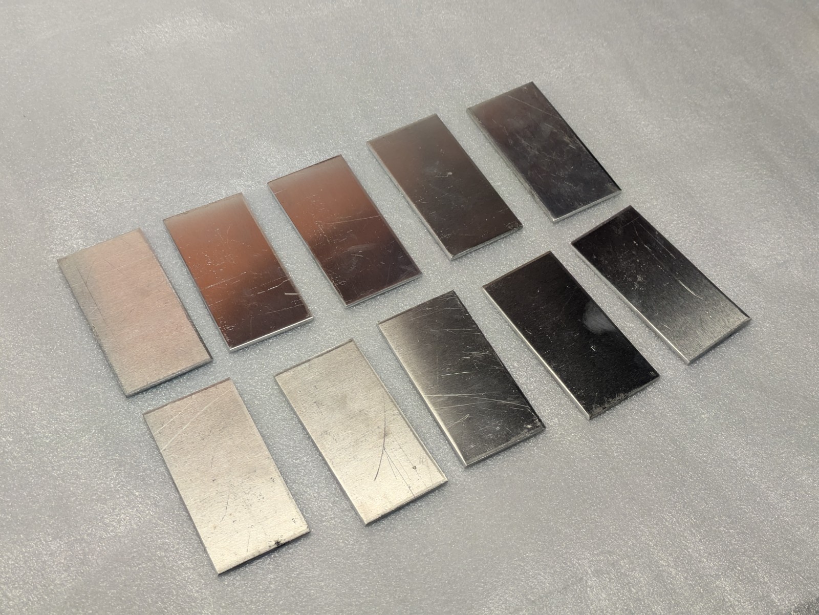 Welding Practice pack 1/8″ Aluminum Sheet Metal 2 X 4 X 1/8 Inch Aluminum