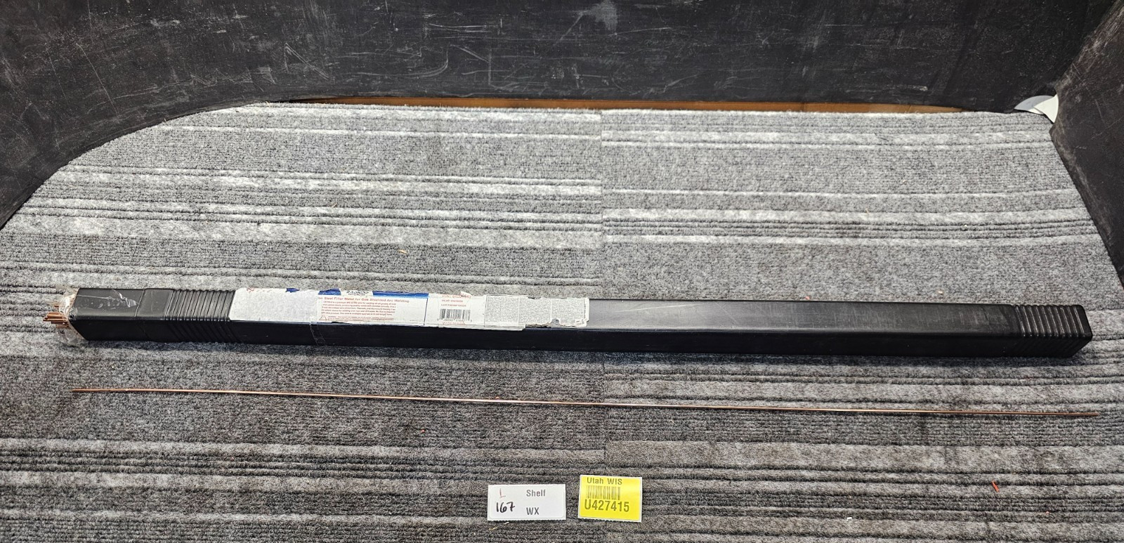 (QTY 2) RADNOR 64001647 3/32″X36″ ER70S-2 RADNOR 70S-2 Carbon Steel TIG Rod 10lb