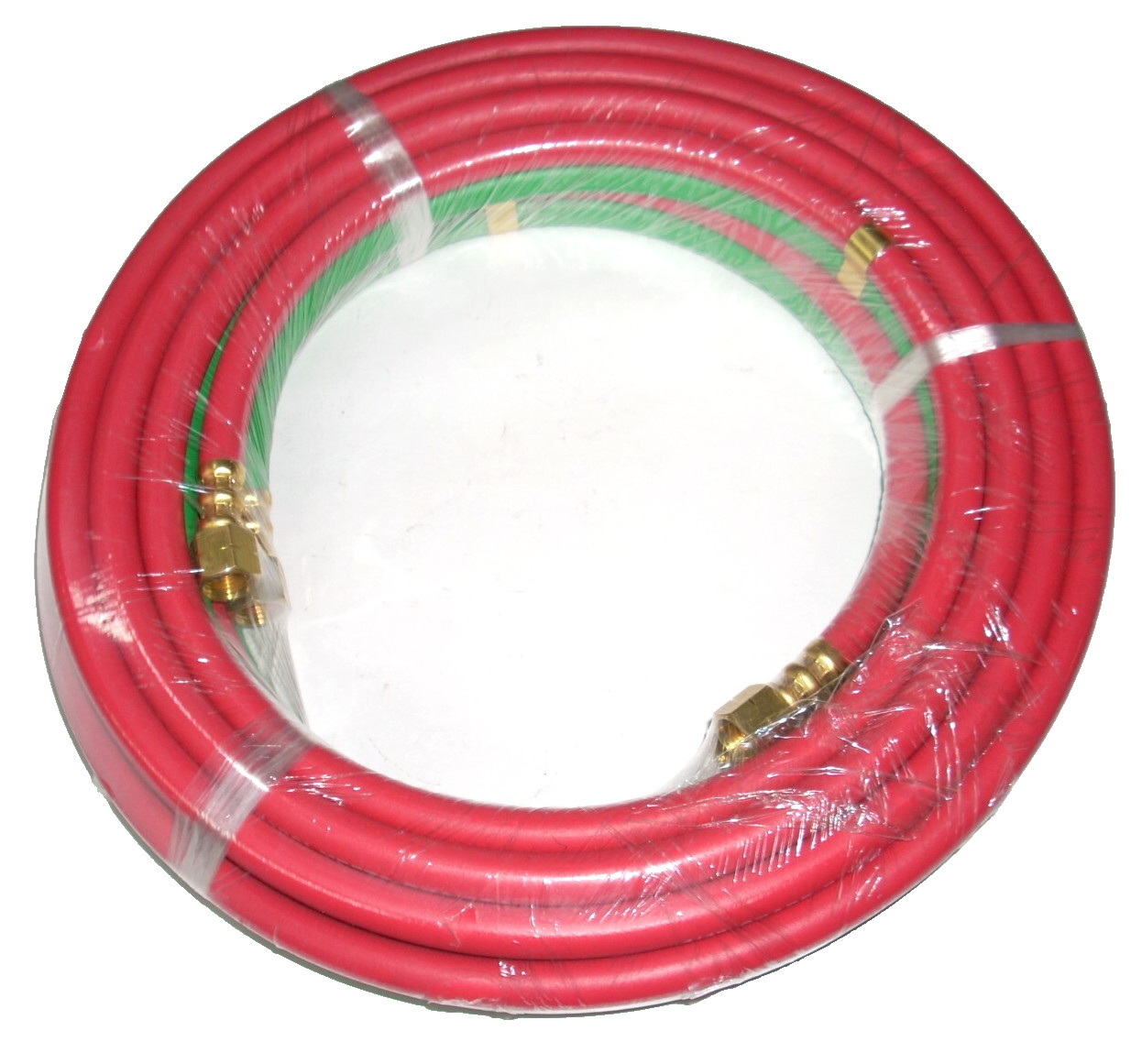 Twin Welding Hose 1/4 x 20 ft for Oxygen Acetylene Grade R w B-Size Fittings