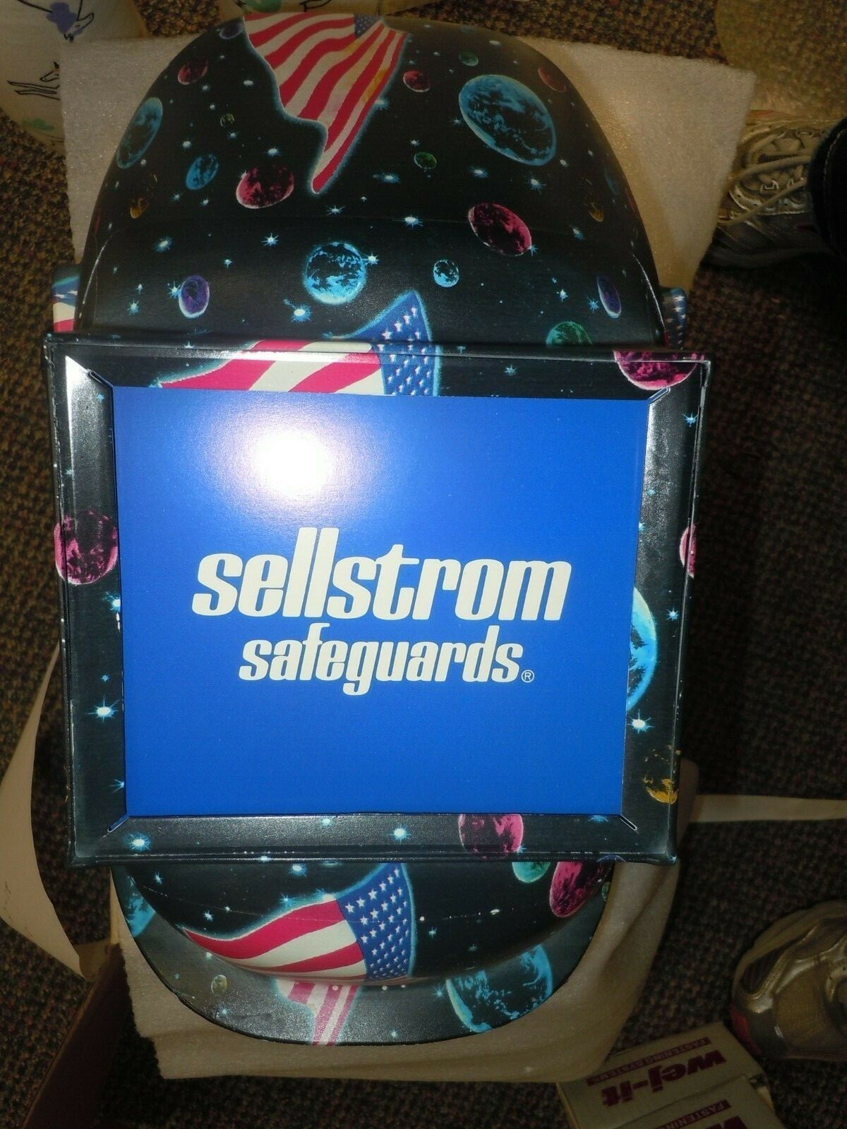 SELLSTROM SAFEGUARDS 29981 SUPER SLIM WELDING HELMET Star Jam Wild ones
