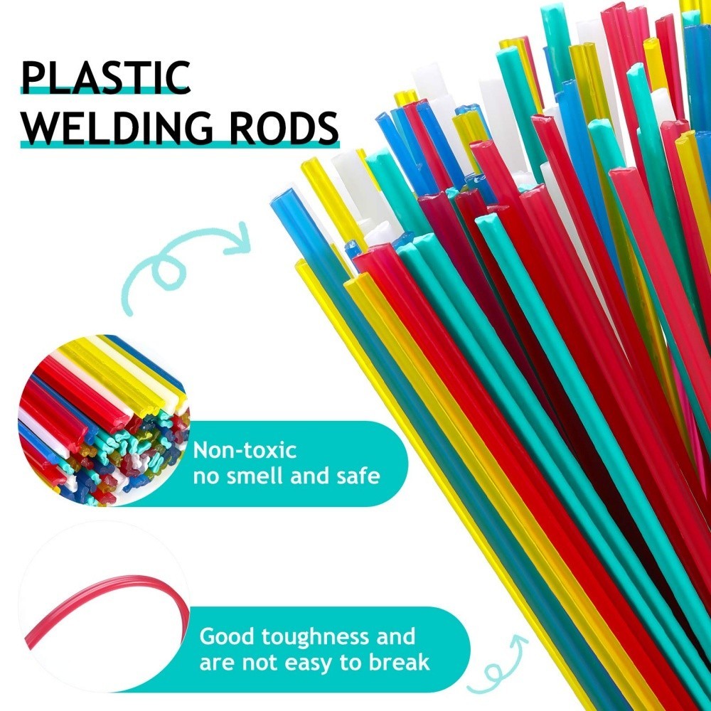 50pcs Polypropylene PP Plastic Welding Rods for Headlight Bumper Repair 20cm