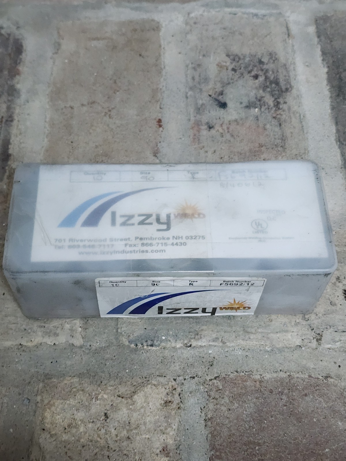 IzzyWeld Size 90 Exothermic Weld Metal 10-Pack Type R Grounding Consumables
