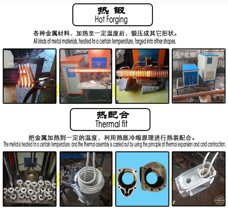 15KW 30-100 KHz High Frequency Induction Heater Furnace Silver Gold Melt Furnace