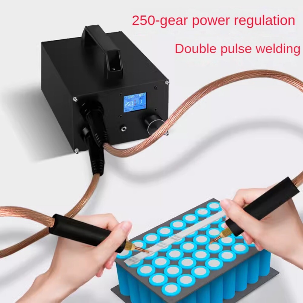 Capacitance Digital Display Spot Welder for 12V 18650 Nickel Sheet Spot Welder