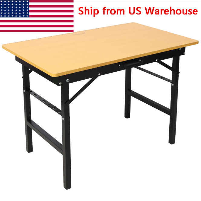Folding Portable Workbench, With Tape Measure & Angle Finder, Carry Handle