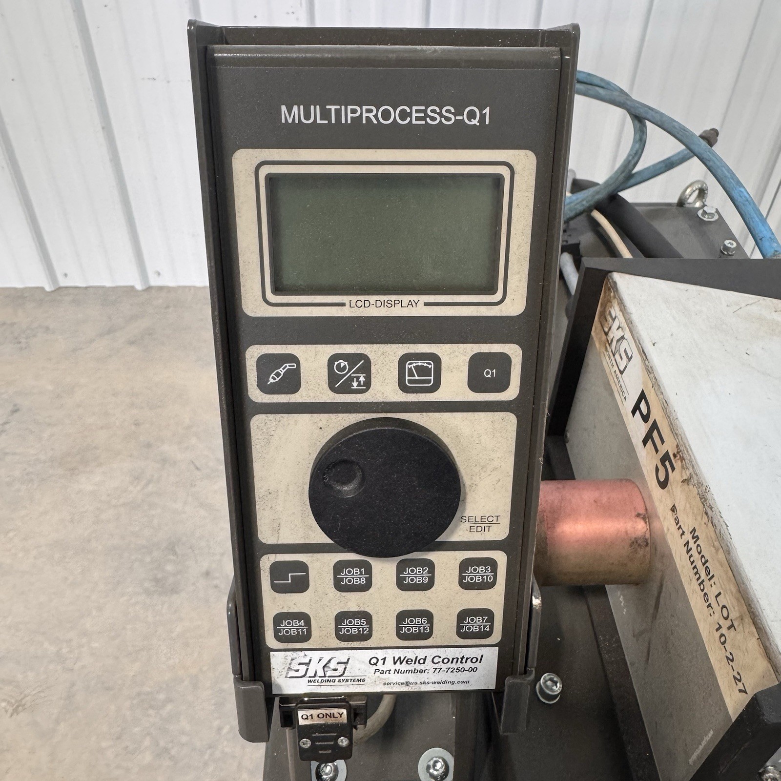 SKS LEIPOLD LSQ5 Welding Power Supply Q1 Controller PF5 Feeder MIG Package