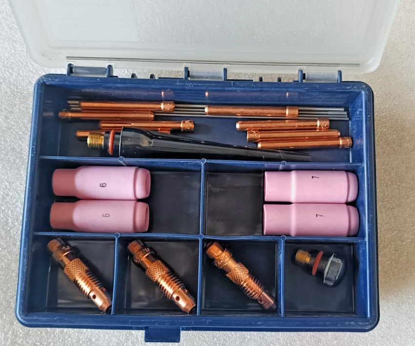 UNITOR 607810 TIG TORCH ASSESORY SET 22 PCS.