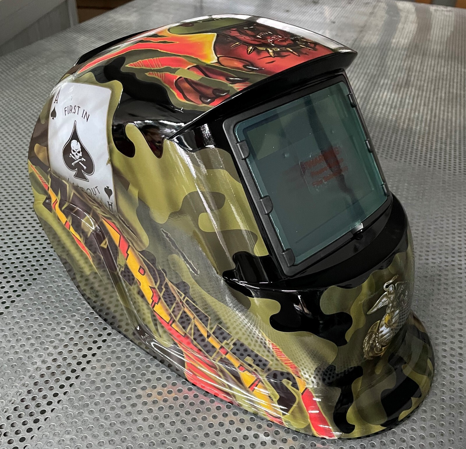 true color Auto Darkening Welding Helmet Arc Tig mig Grinding Welders Mask Solar