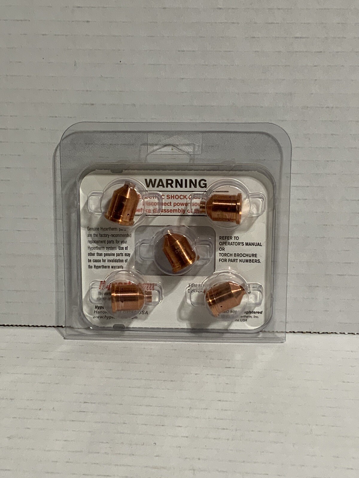 Hypertherm Genuine Powermax 1650 Plasma Cutter 100 Amp Gouging Nozzles 220063