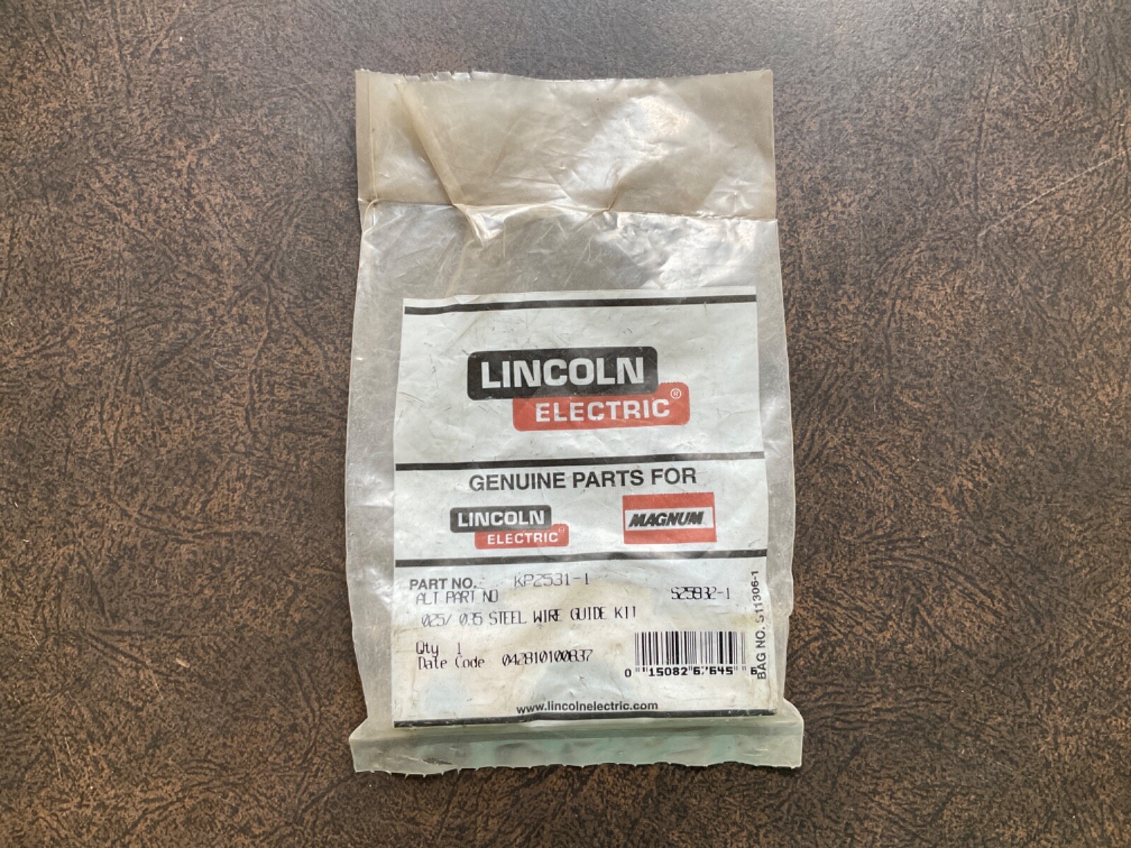 Lincoln Electric Kp2531-1 Lincoln 1Pc Mig Wire Inlet Guide