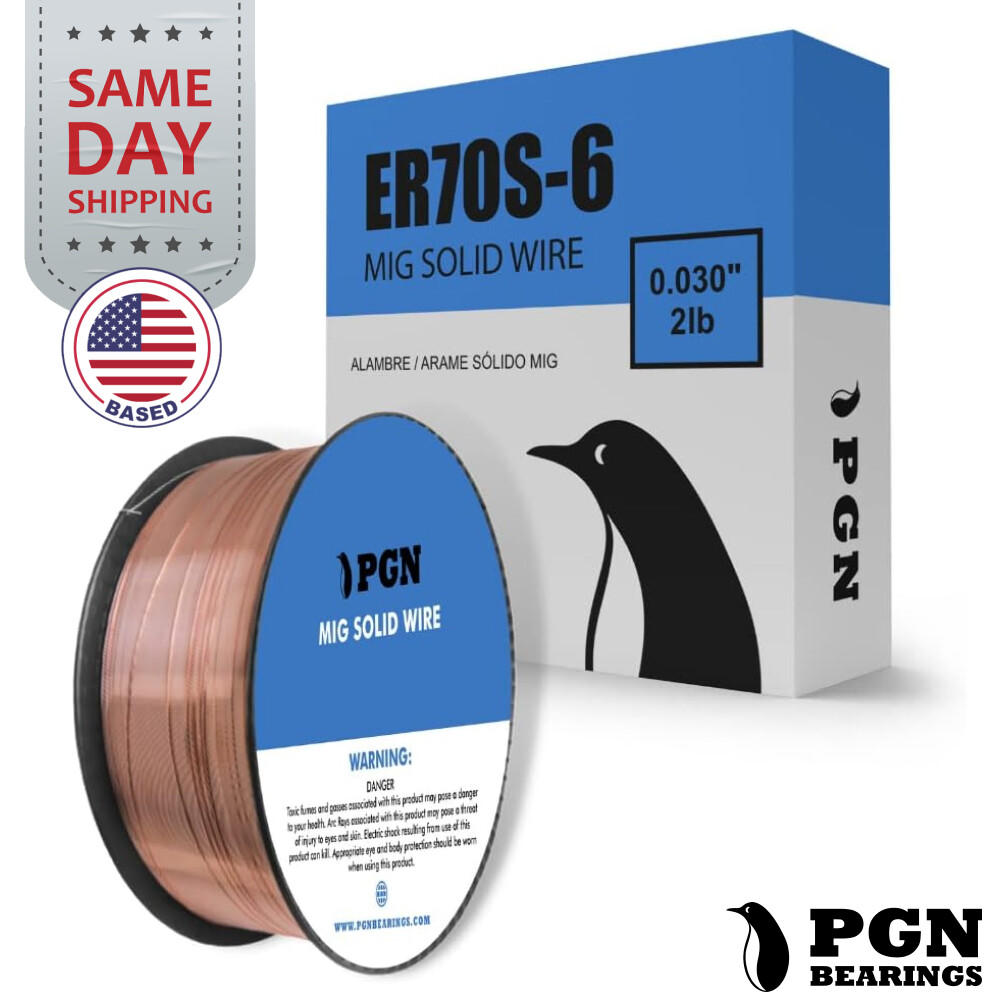 ER70S-6 .030″ (0.8 mm) – 2-Lb – Mild Steel MIG Welding Wire