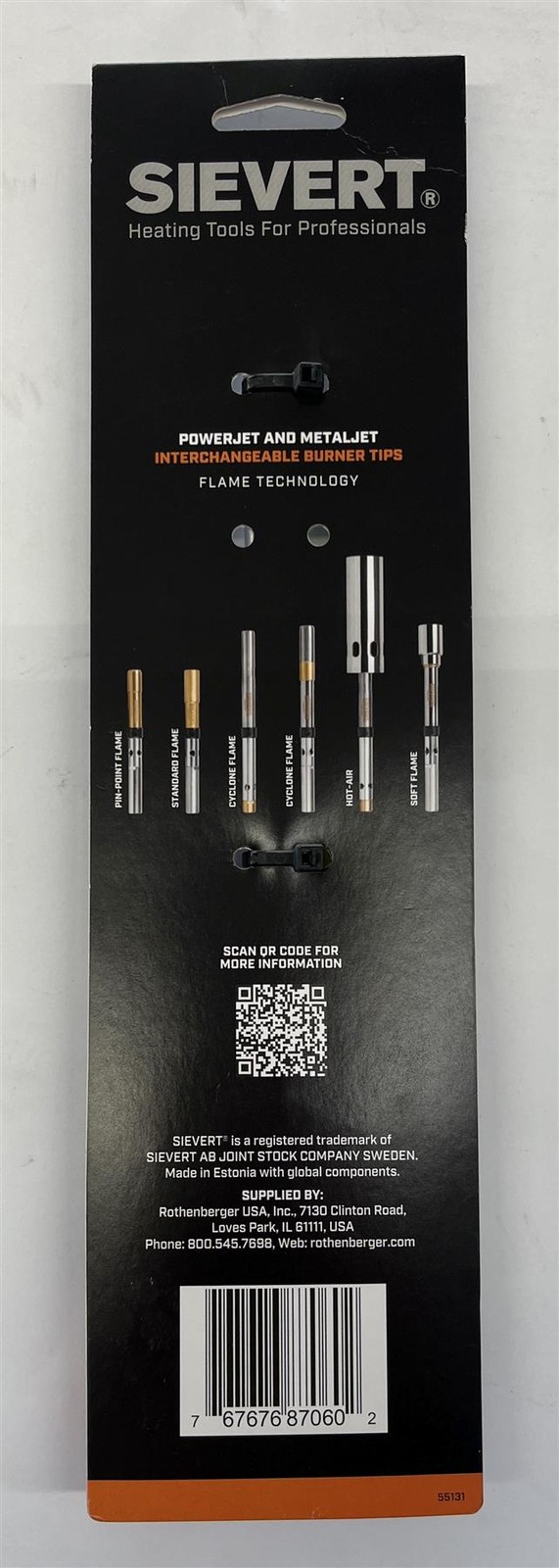 Sievert 870601 Qty 4 CYCLONE FLAME BURNER TIPS For Propane Torch MAPP