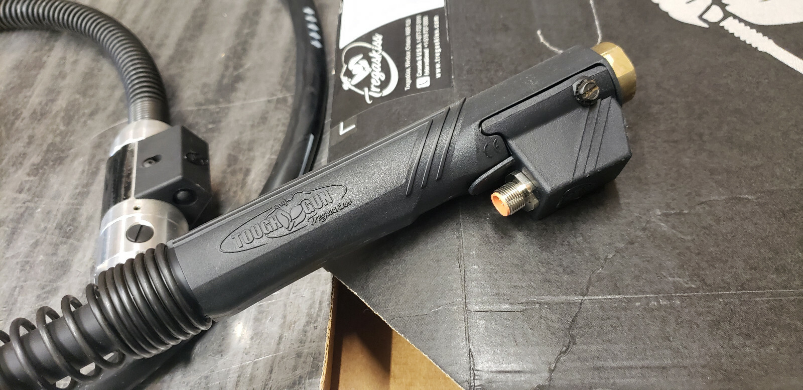 Tregaskiss 513-210 Tough Gun Unicable 10′ NEW IN SHELF WORN/GRIME BOX