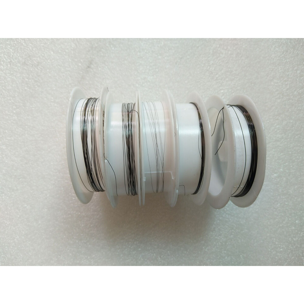 1M 99.99% High-purity High Temperature Resistance Electrode Test Tungsten Wire