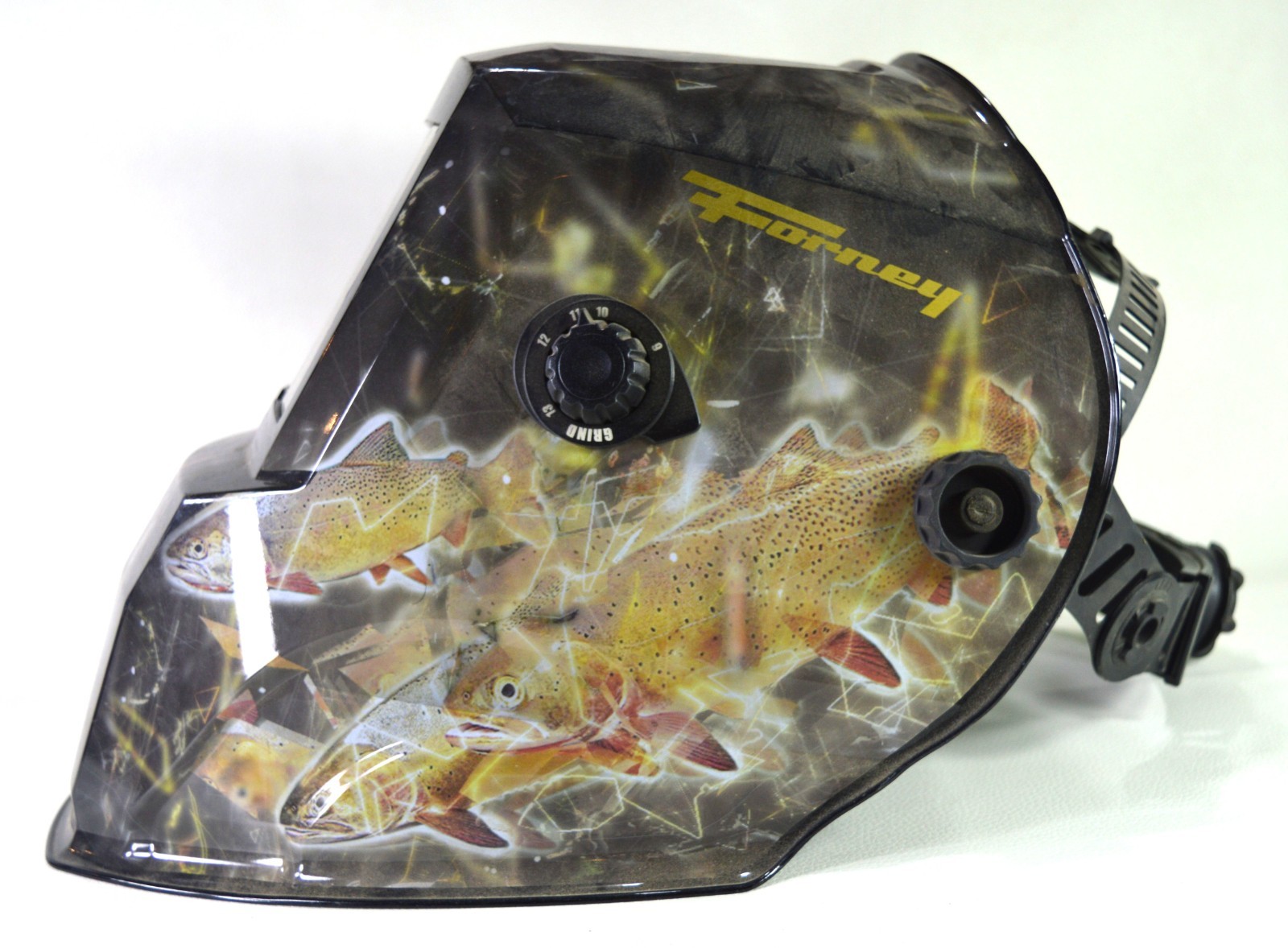 Forney The Angler ADF Welding Helmet, Auto Darkening Hood