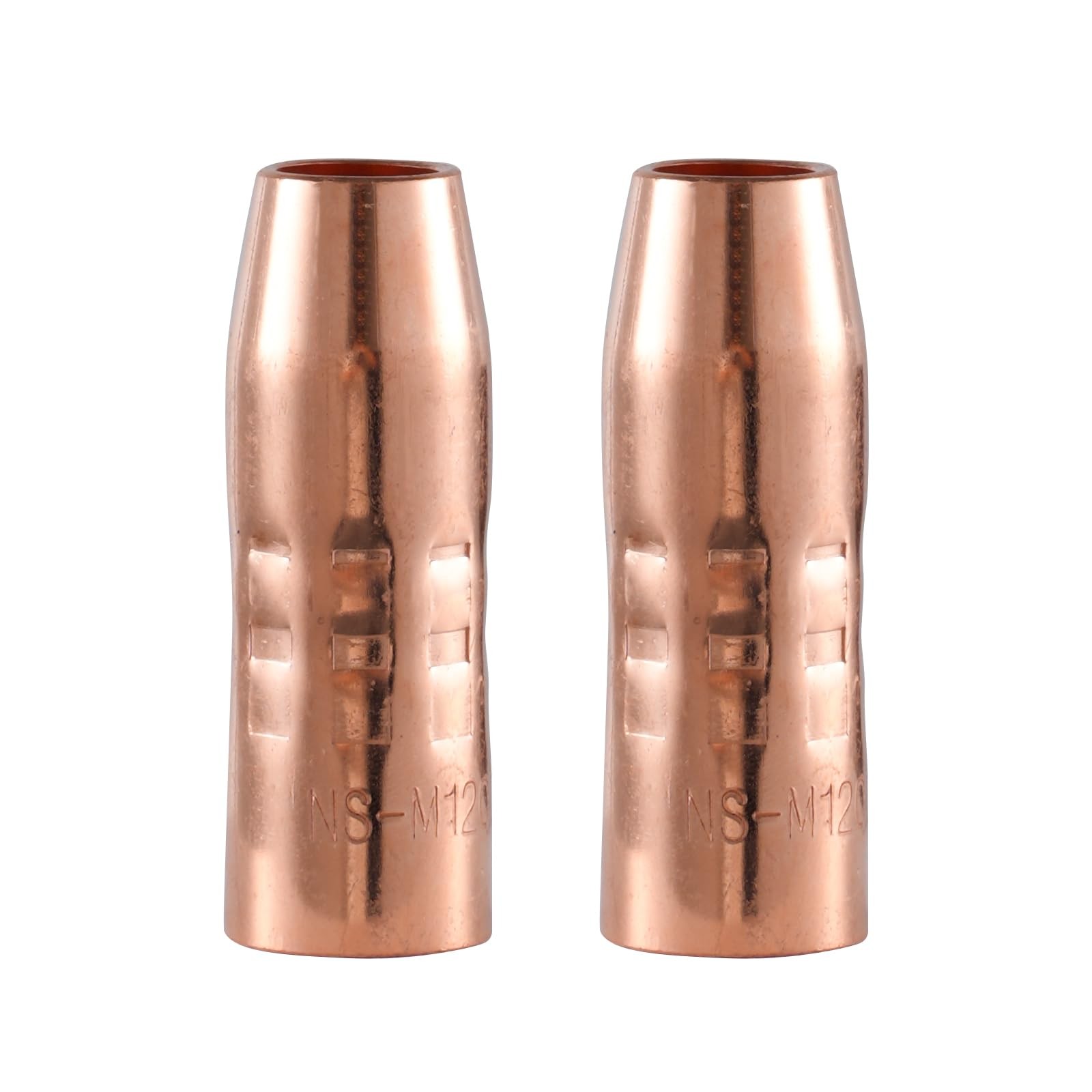 2 PCS MIG Welding Nozzle NSM1200C 1/2 Inch Orifice For Miller MDX100 Gun