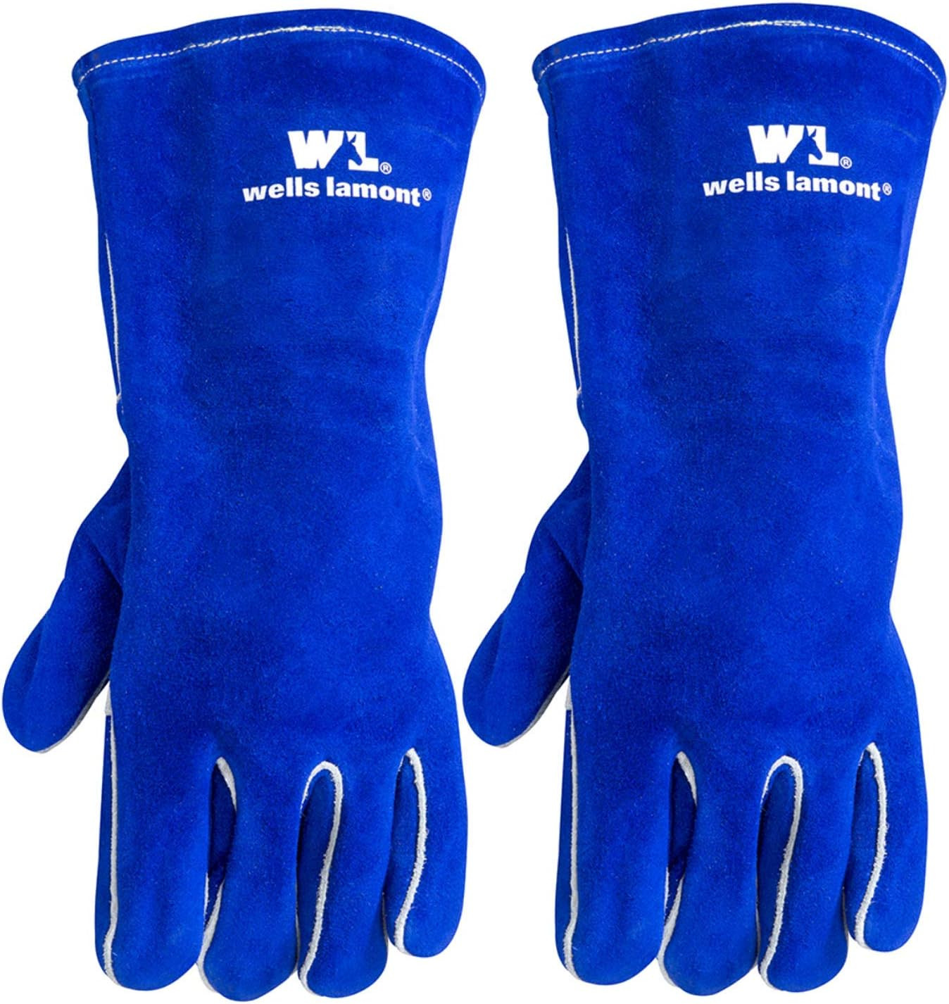 Mens 1054Ln Welding Gloves, Blue, Large Pack of 2 US