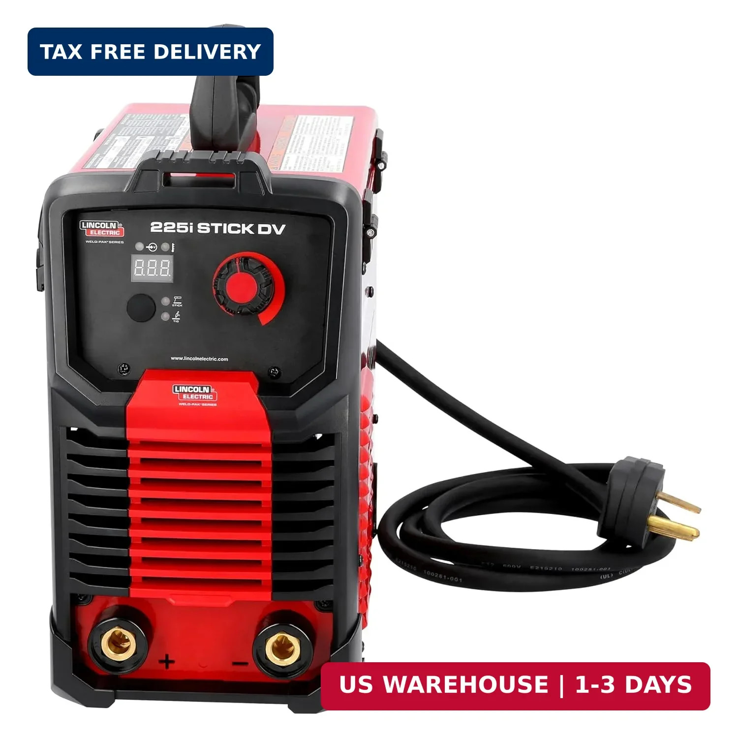 Lincoln Electric Weld-Pak 225i Stick Welder, Dual Voltage