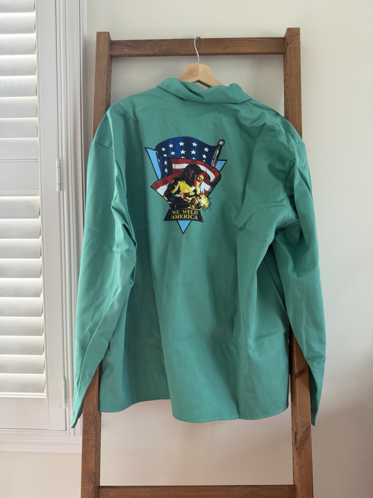 VTG Tillman Proban FR-7 Flame Resistant Welding Shirt Jacket We Weld America 2XL
