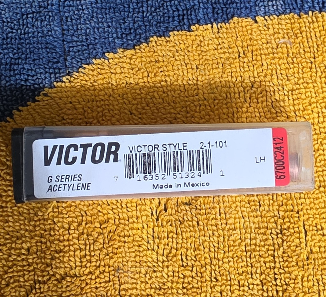 VICTOR G Series Acetylene Torch Tip, GPP Tip Type, MPN 2-1-101