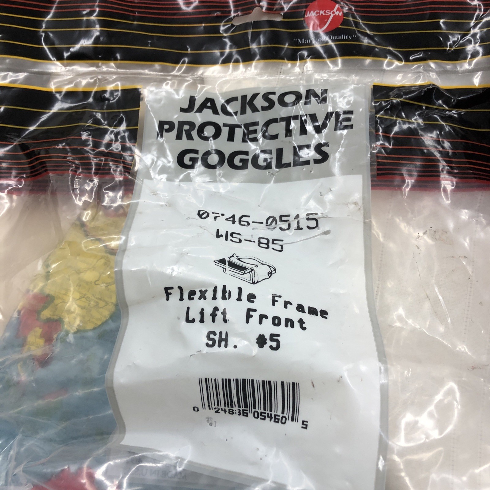 2 Jackson GOGGLES, USA NEW! Unisex Goggle Welding Mask Safety Glasses, Vtg New