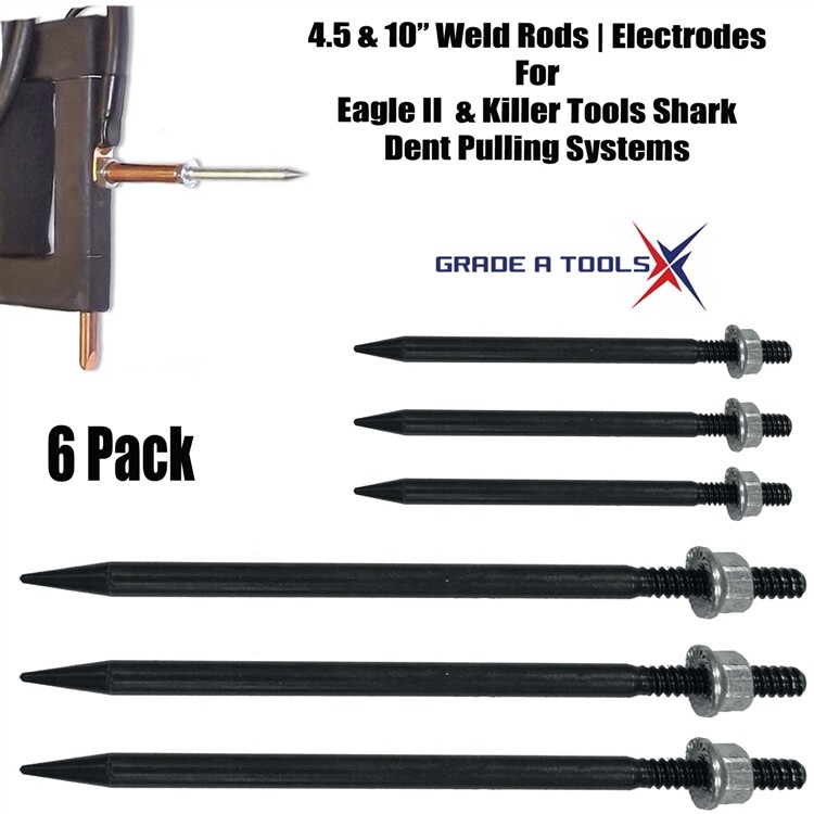 Weld Rod | Electrode 6 Pack -of Eagle II & Killer Tools Shark