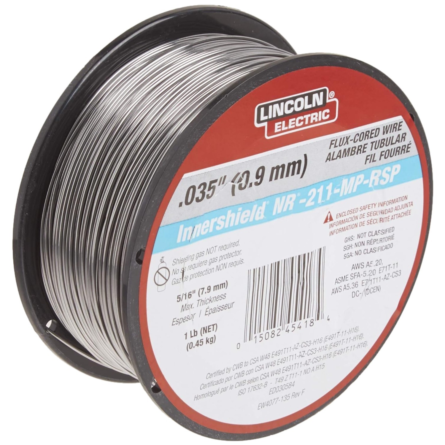 CO .035″NR-211 Fluxco Wire,Black