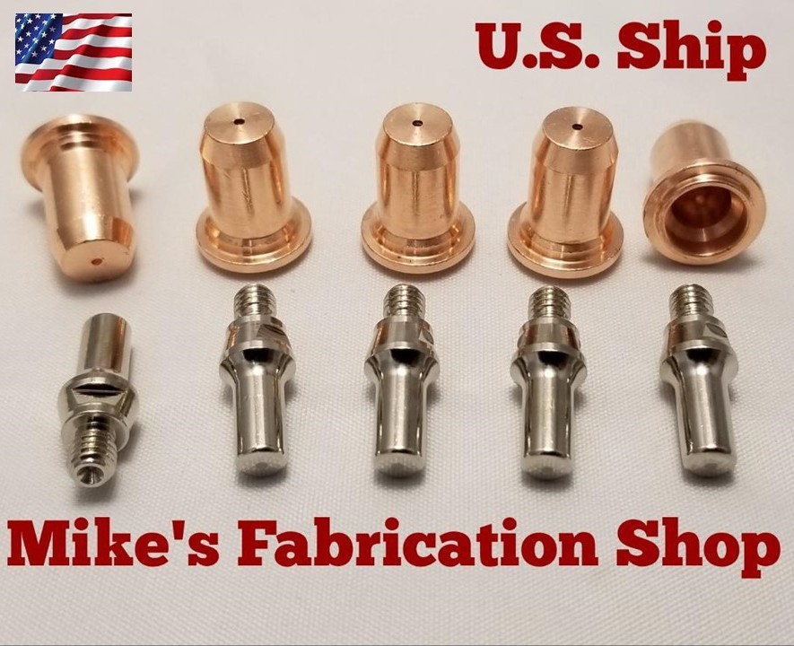 10PC Electrodes & Nozzle FORNEY #302, #317, #325, 700p 250P+