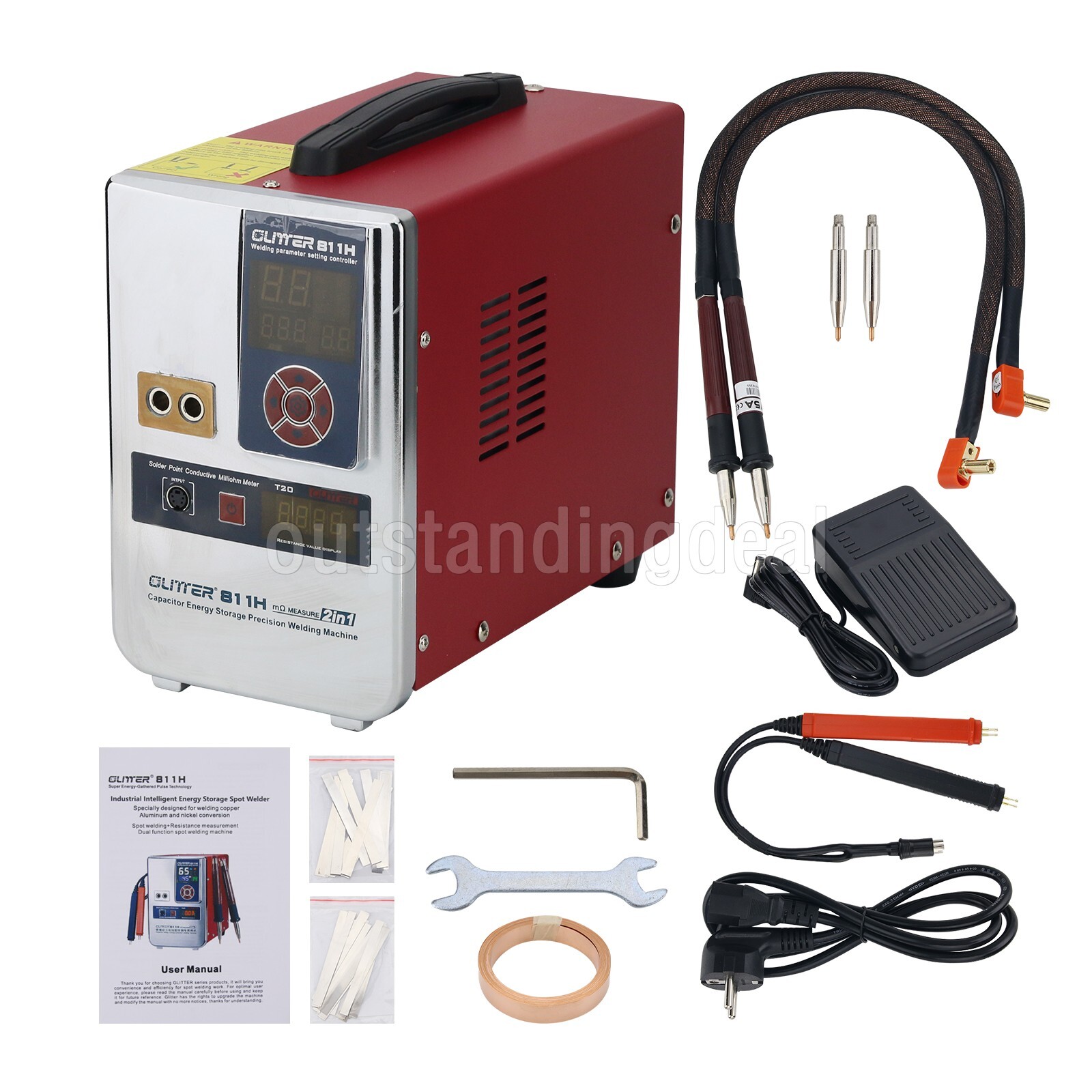 811H 42KW Industrial Spot Welder for Spot Welding & Resistance Measurement ot25