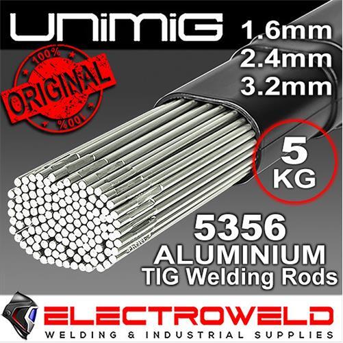 EOFY SALE | 1Kg UNIMIG Hypertig 5356 1.6Mm 2.6Mm 3.2Mm Aluminium TIG Welding Wir