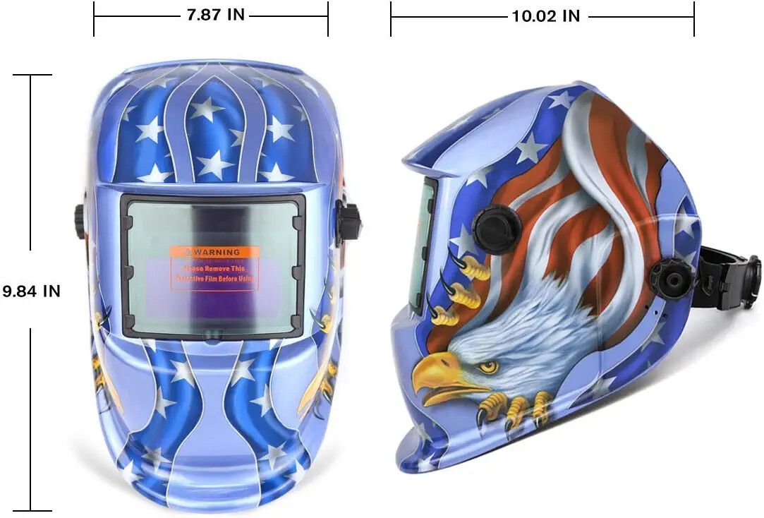 Pro Solar Auto Darkening Welding Helmet Arc Tig Mig Mask Grinding certified NEW