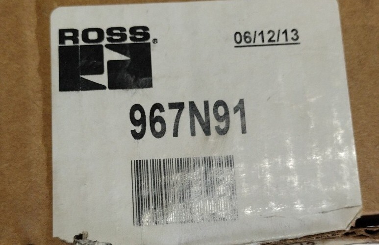 Ross 967N91 Interposed Pressure Regulator – New, 30 Day Wty (A4)