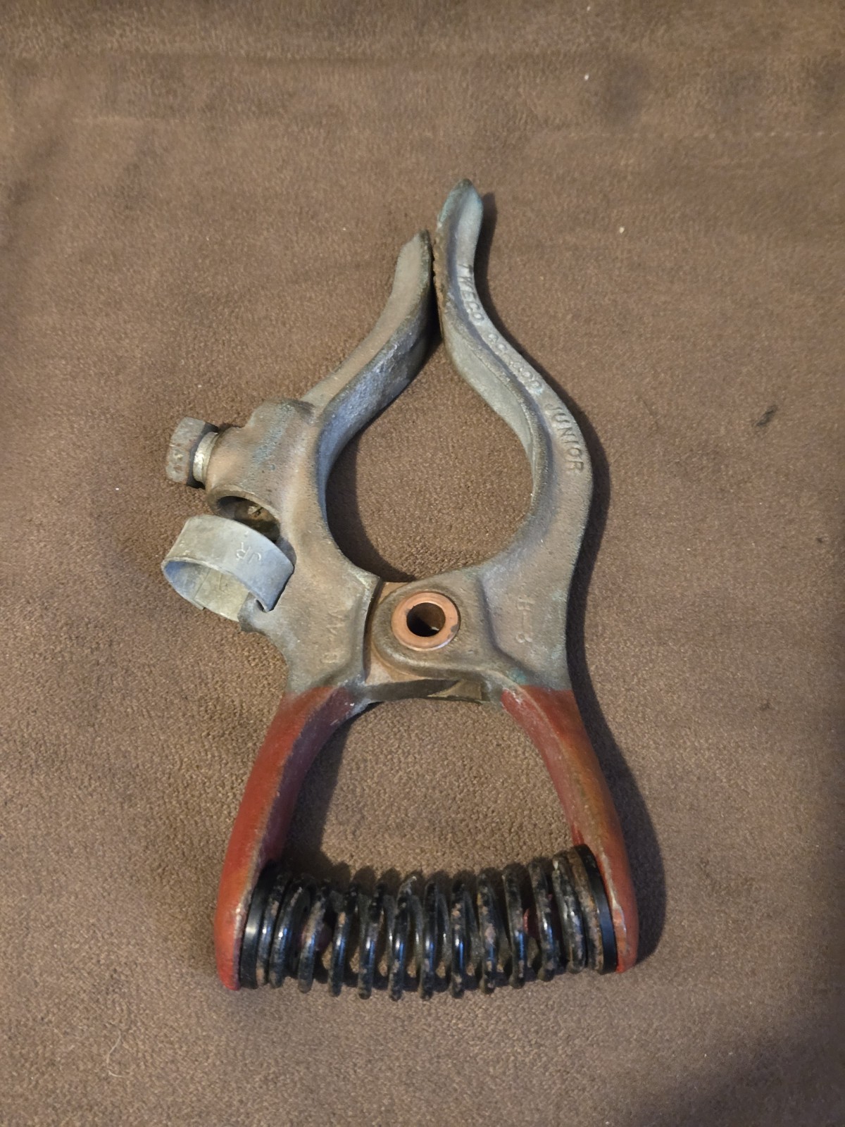 Vintage Tweco Junior Welding Electrical Ground Clamp CC-300 Wichita, Kansas