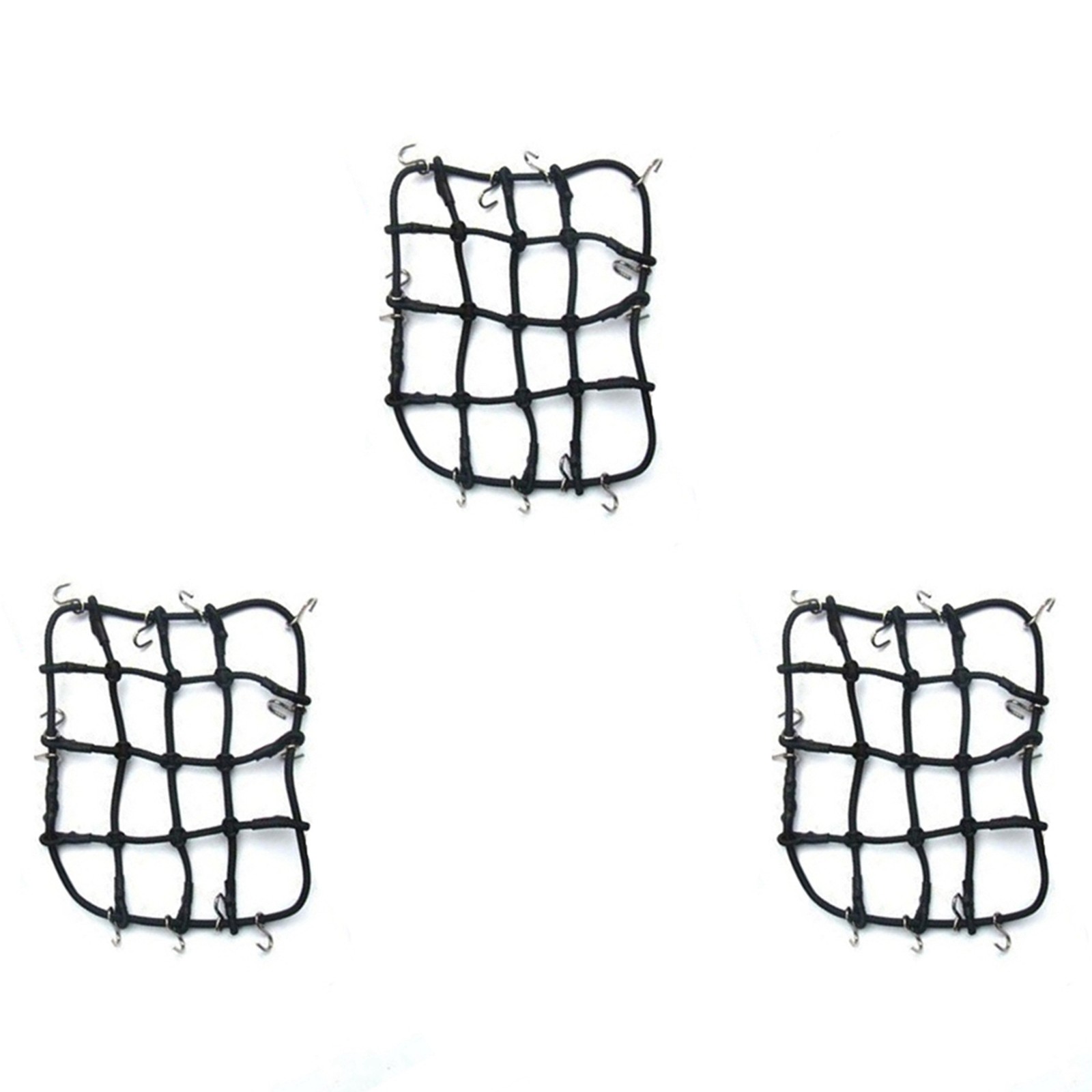 3X RC Car Parts Accessories Elastic Luggage Net for 1/12 MN D90 D99 MN99S,5269